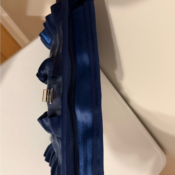 Harveys Lola Ruffle Seatbelt Hobo in indigo - Picture 5 of 7